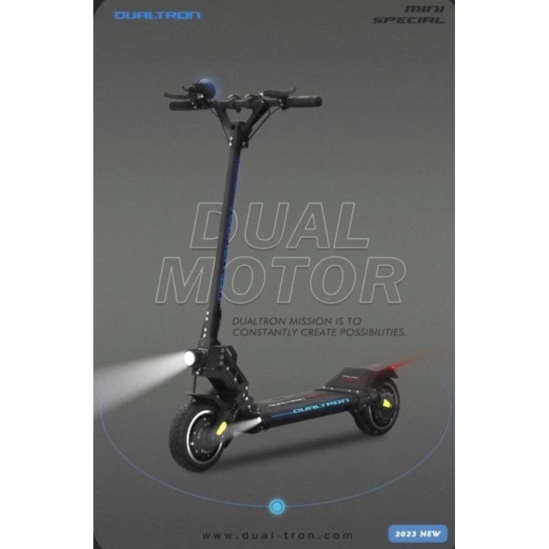 Trottinette Electrique Dualtron Mini Spécial Bimoteur 2024 - EYE 3 APP IPX5 (Long Body)