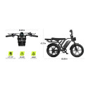 Fat Bike Electrique Tout Suspendu Rover 008